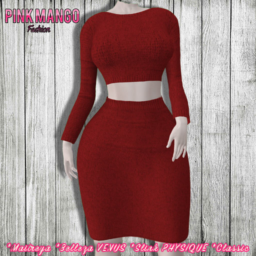 *Pink Mango*  Caitlynn RED