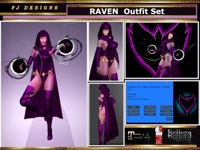 FJ Designs - RAVEN Outfit Set - DEMO