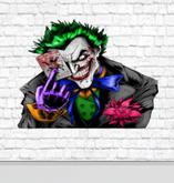 Evil Joker Wall Decal - Full Perm