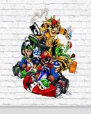 Mario Kart Wall Decal - Full Perm