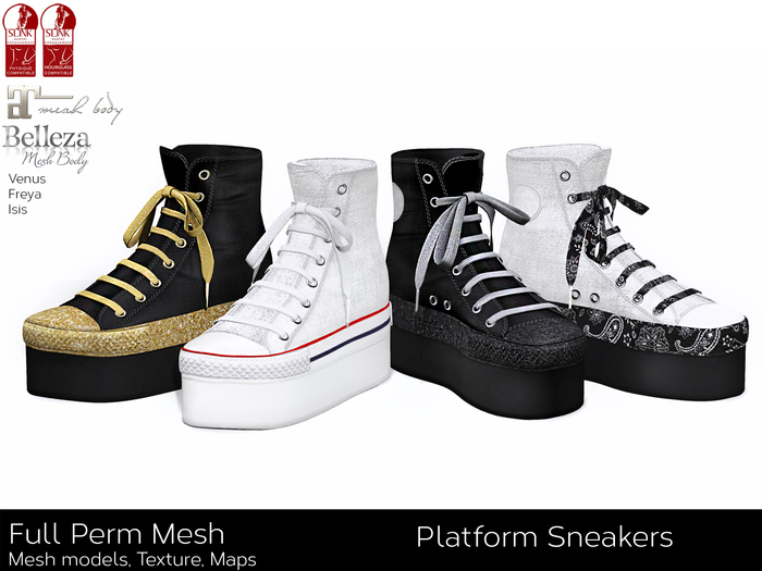 SP1 Platform Sneakers