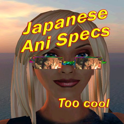 Japanese Animated Eye Glasses