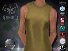 ARNOLD MUSCLE SHIRT - YELLOW