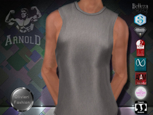 ARNOLD MUSCLE SHIRT - TAN