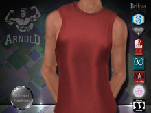 ARNOLD MUSCLE SHIRT - RED