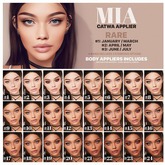 RARE  3  ---MIA SKIN SET --- JUNE / JULY