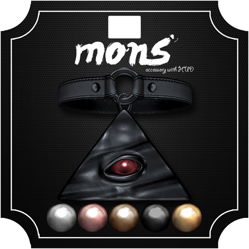 MONS / MESH - TrianglEye Choker (style2) wild