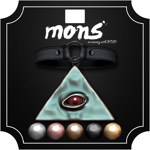 MONS / MESH - TrianglEye Choker (style2) dragon