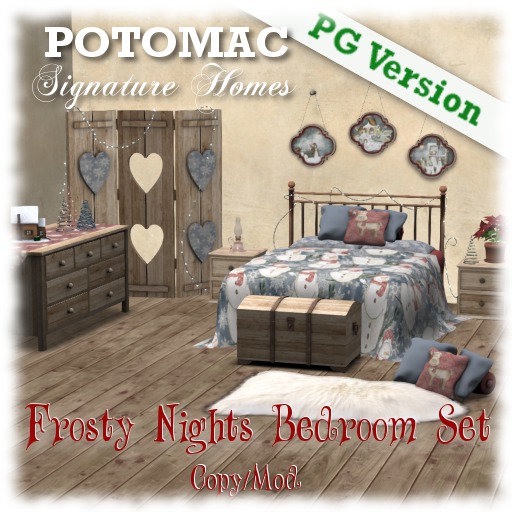 Frosty Nights Bedroom Set - PG - (boxed)