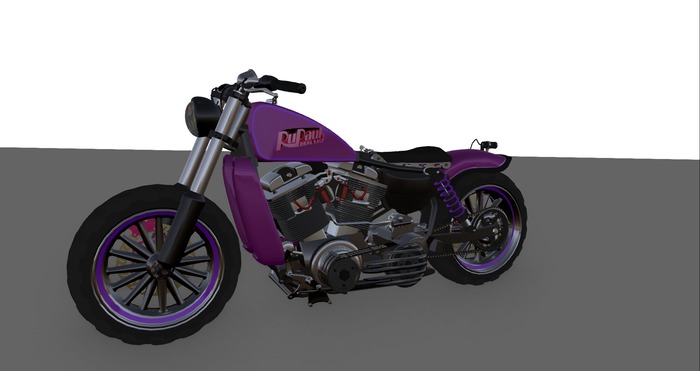 Bravis TX 1 Motorcycle RuPaul
