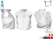 Dae Obj FBX For Sleeveless Tucked In Top Slink, Maitreya, Ocacin Voluptuous, Belleza