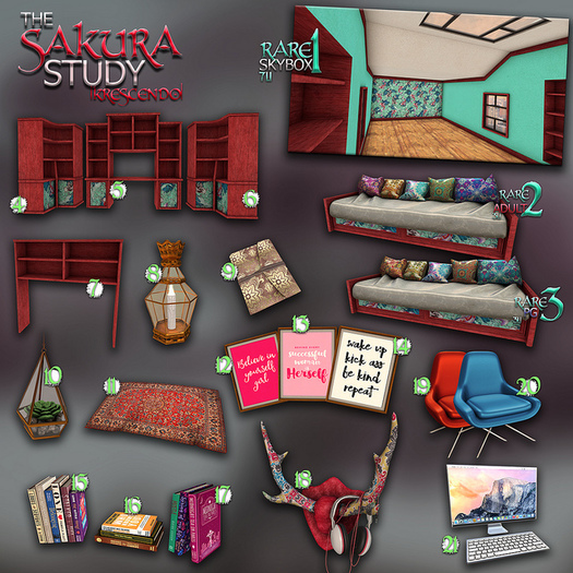 [Kres] The Sakura Study FULL SET Complete
