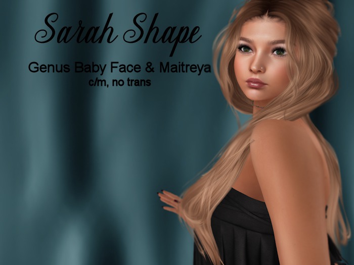 Sarah Shape Genus Baby Face For Maitreya