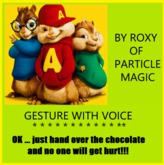 GESTURE HAND OVER THE CHOCOLATE sound