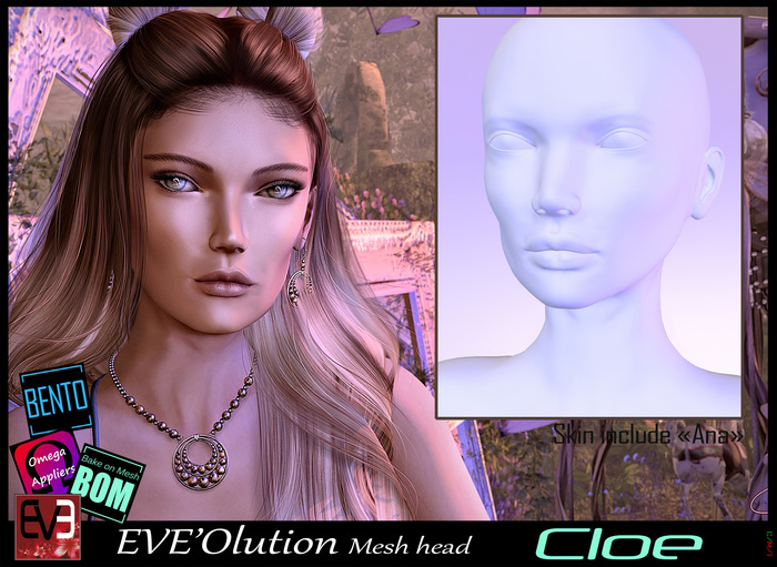 *!* EVE'Olution Cloe Mesh head BOM bento
