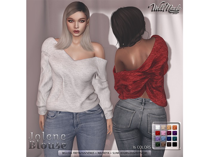 [WellMade] Jolene Blouse