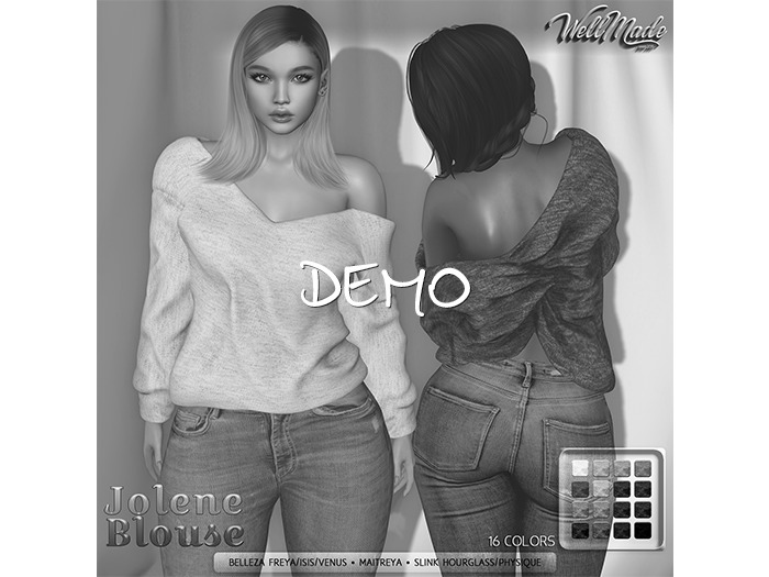 [WellMade] Jolene Blouse DEMO