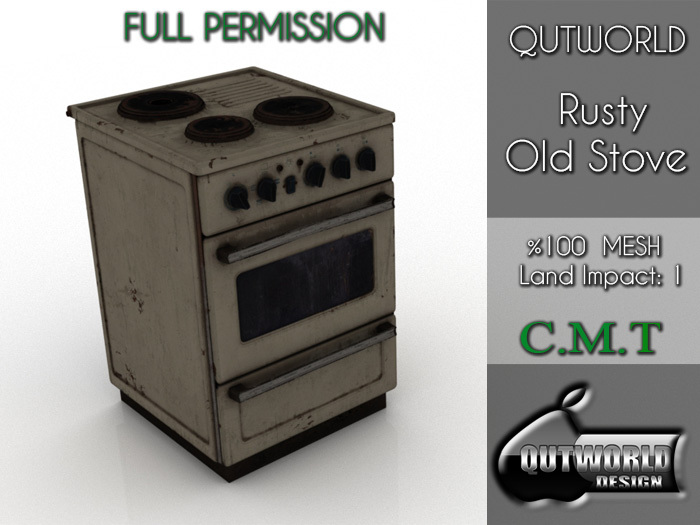 .::QUTWORLD Rusty Old Stove::.FP 