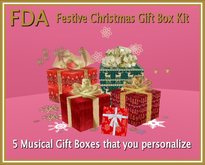 ~FDA~ Festive Christmas Gift Box Kit