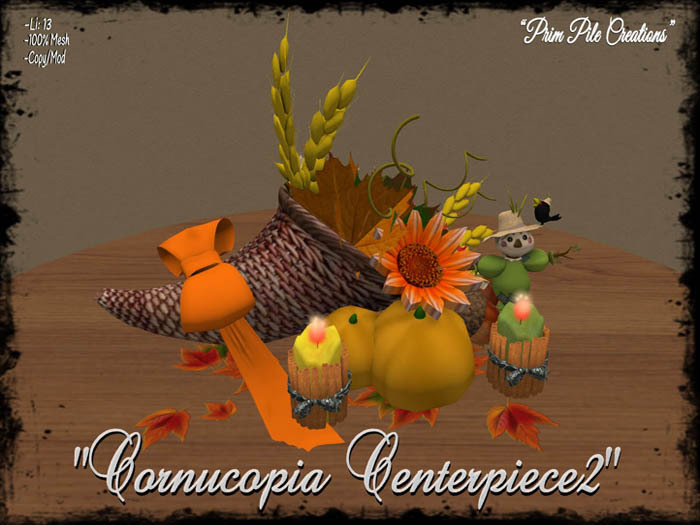 ~PPC~ Cornucopia Centerpiece2  