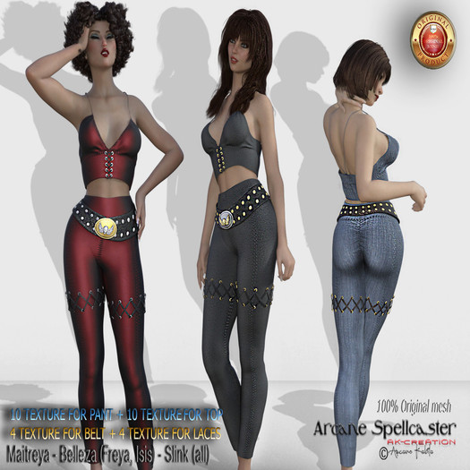 Outfit Chica *Arcane Spellcaster*