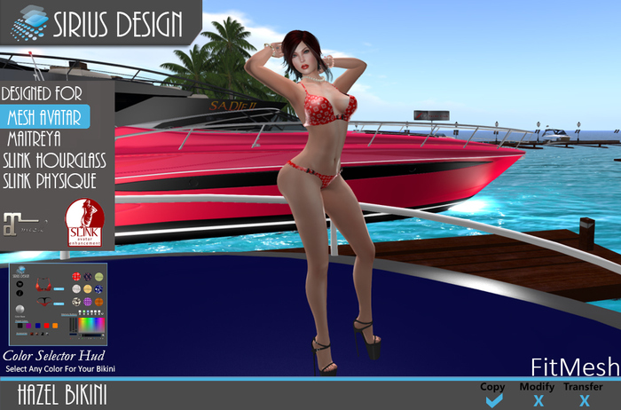 Sirius Design Hazel Bikini Boxed