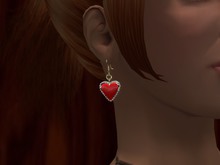 TM Heart Halo Earrings - Color Change - Resize - Brightness