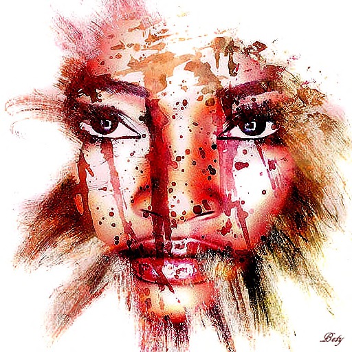WATERCOLOR FACE