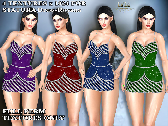 STATURA Dress-Roxana xmas Pack 1