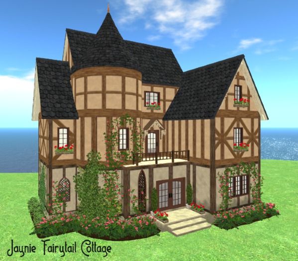 Jainey Fairytail Cottage(71LI, 22x16)