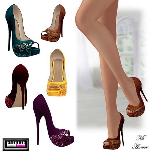 ::DBL:: Mi Amor High Heels FALL (Belleza/Maitreya/Slink)