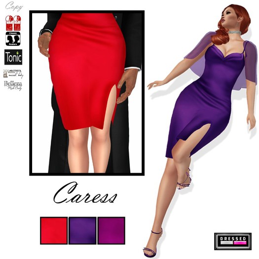 ::DBL:: Caress Dress (Classic/Mesh Body Fits) R/V/M