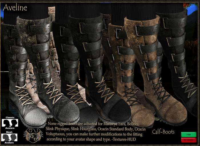 Calf-Boots (Aveline) *