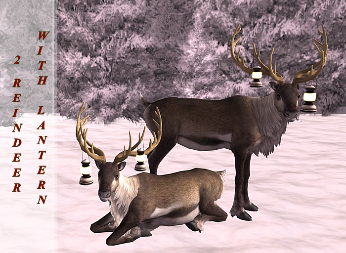 **BB** Reindeer with Lantern