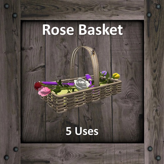 DFS Flowers - Rose Basket (Texture)