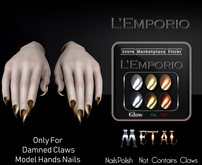 L'Emporio -Hands Polish-METAL-For Damned Claws-Hands-