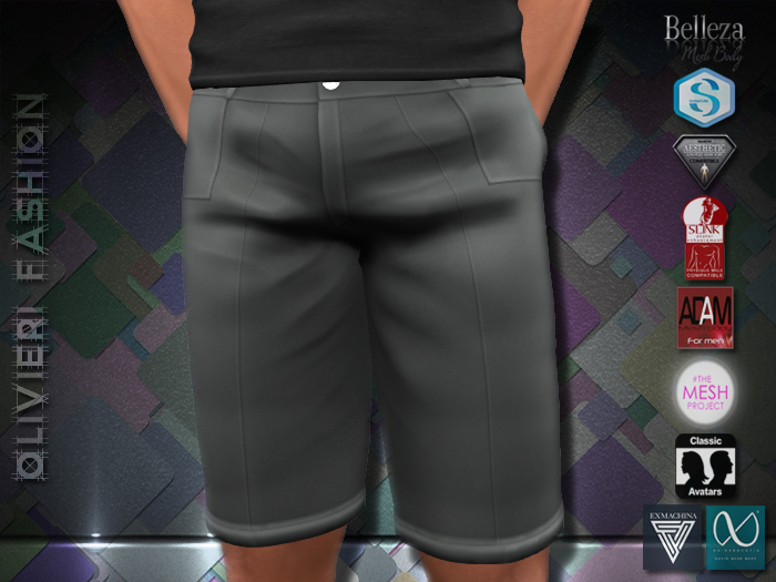 BRANDEN SHORTS - GREY