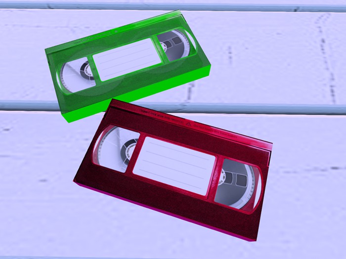 SATYRDAY - Neon VHS tapes