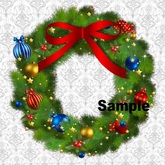 Christmas Wreath Texture.png CMT