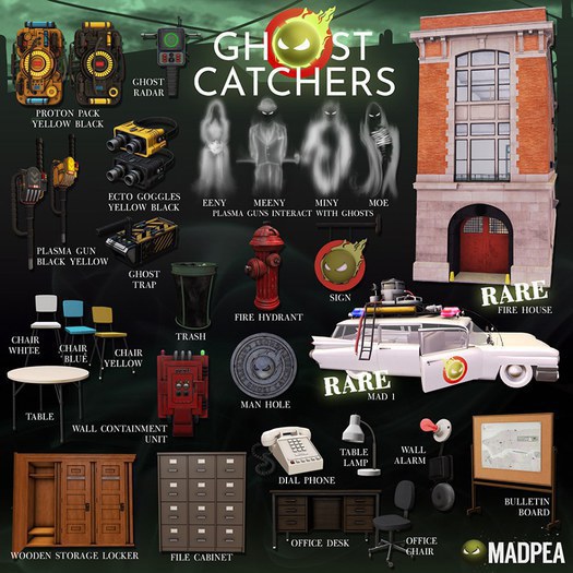 MadPea Ghost Catchers - Sign