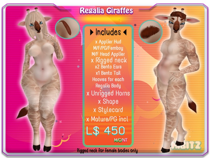.K. Regalia Giraffes
