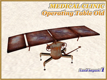 MEDICAL CLINIC Operating Table Old