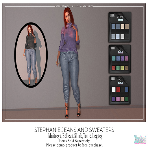Xxxtasi - Stephanie Sweater V2 fixed [ADDME]