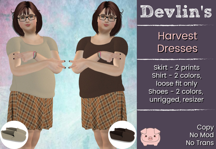 Devlin's (wear) Piggu Harvest Dresses