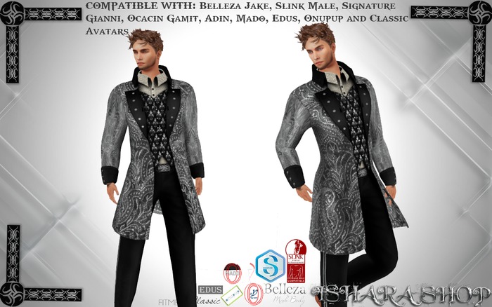 suit jacket male model 2