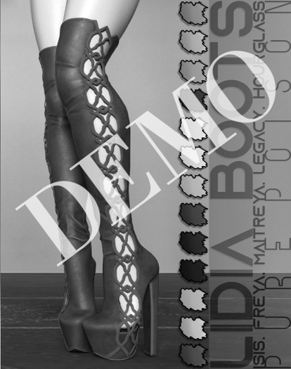 DEMO - Pure Poison - Lidia Boots - UNPACKER