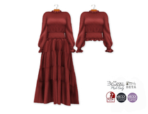 {amiable}Mesh Two Way Classical Maxi Dress01