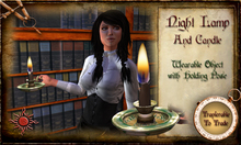 Role Play Item - Night Lamp and Candle 