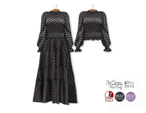 {amiable}Mesh Two Way Classical Maxi Dress07