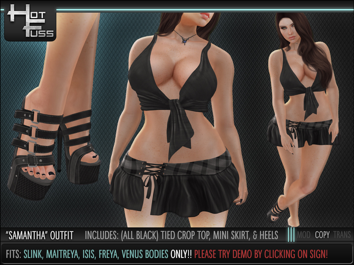 Hot Fuss "Samantha" Outfit- DEMO